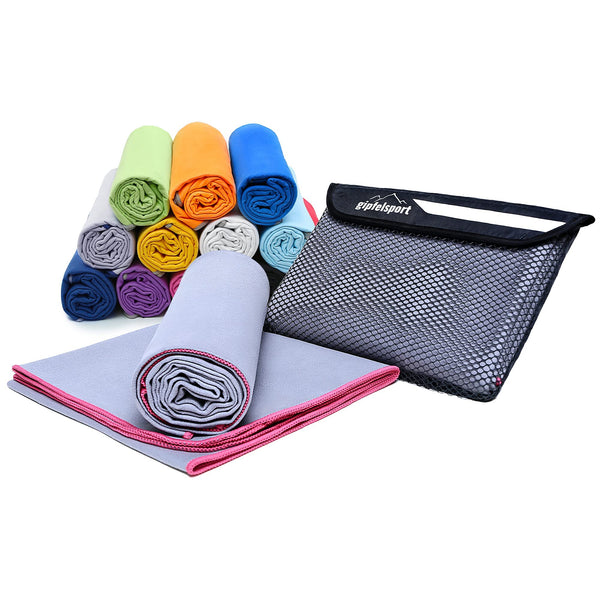 gipfelsport Microfibre Towel 1x M(110x50cm) Pink