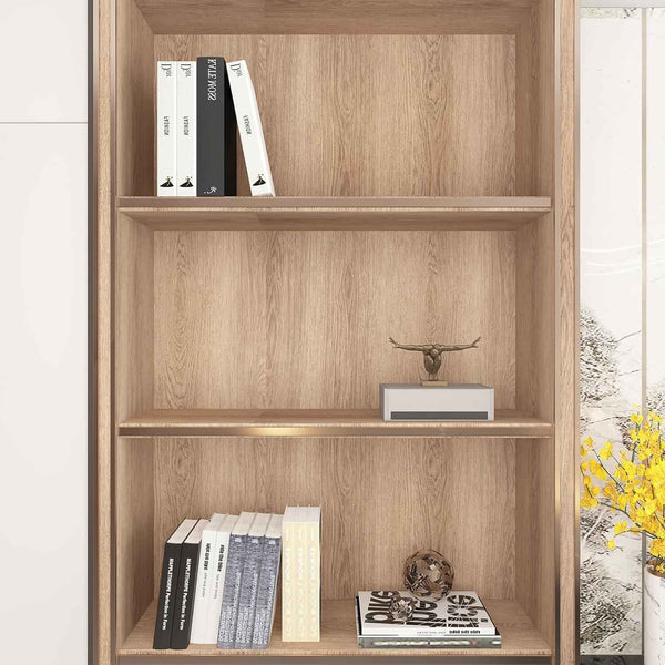 Wood Effect Wallpaper Self Adhesive Vinyl Matte Waterproof 31.5x157in TOTIO