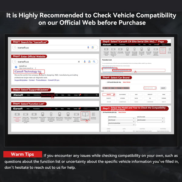 iCarsoft E660 OBD2 Scanner, Car Diagnostic Tool for Engine ABS SRS Transmission, Code Reader with 6 Maintenance Services, Oil/EPB/BMS/ETC/SAS/TPMS Reset, Battery Test, Lifetime No Charge Update