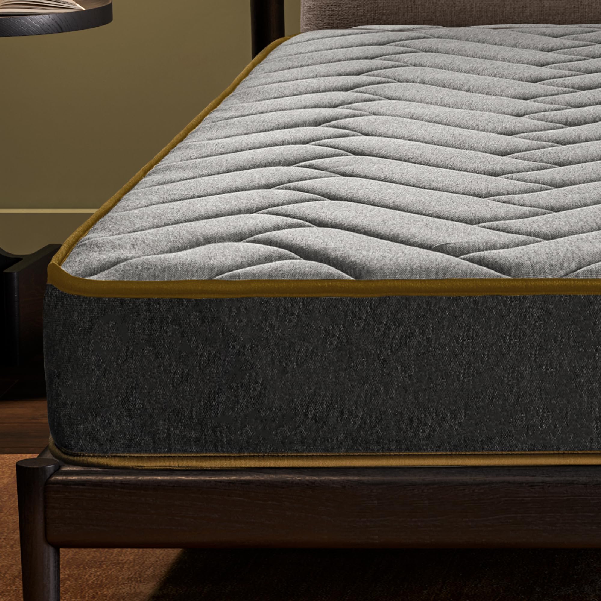 naturalex 3ft Single Mattress Memory Foam Mattress 6 Inch Deep Plush Mattress (90x190cm) Fire Retardant Skin Friendly, The Cotswold