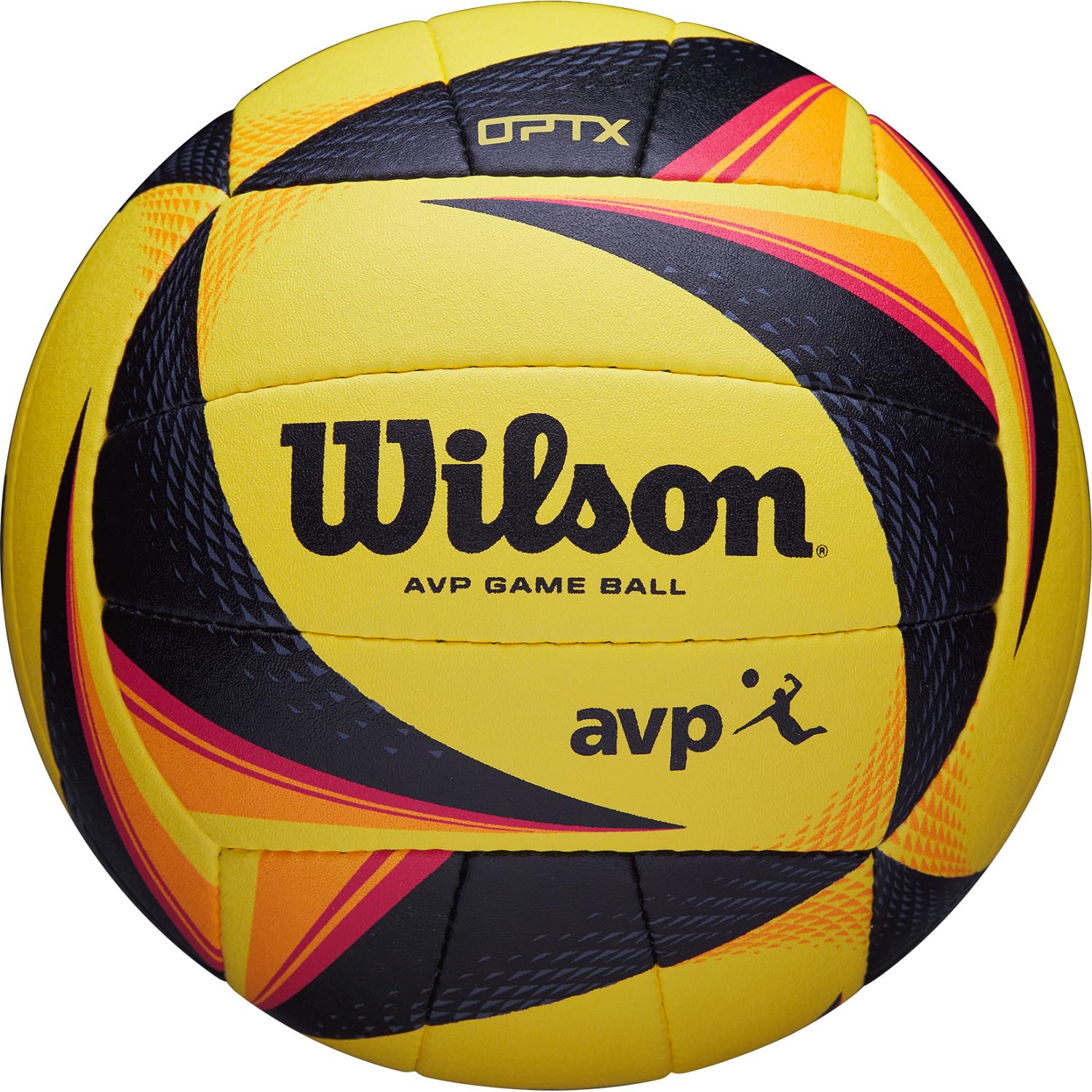 Wilson OPTX AVP GAME BALL, Yellow/Black