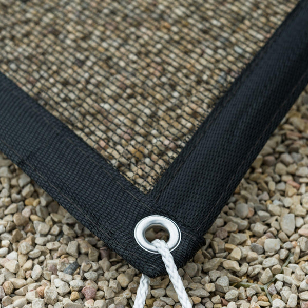 Werkapro Protective Net for Swimming Pool Diameter 6.20 m Black