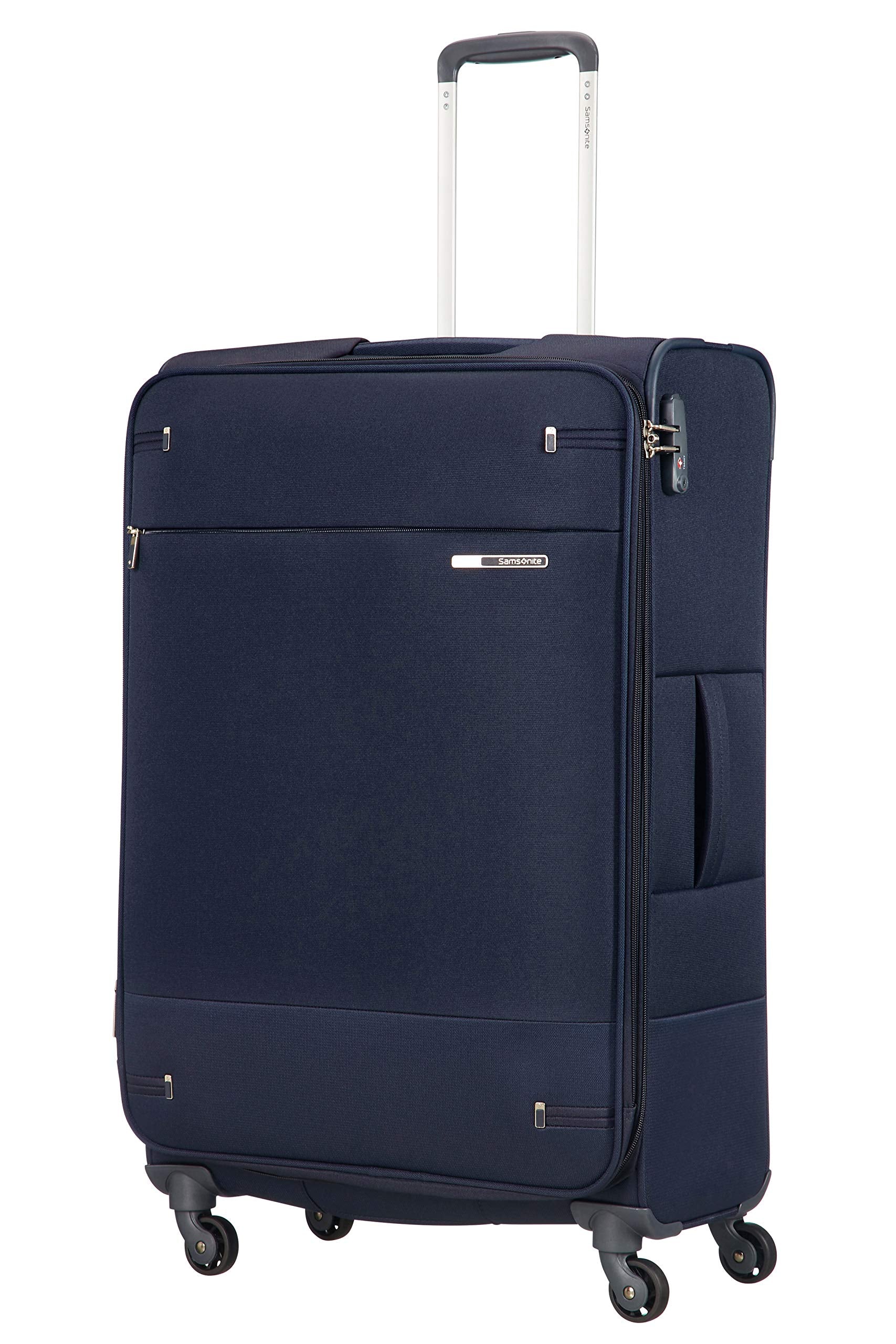 Samsonite Base Boost - Spinner S (L�nge 40 cm) Handkck, 55 cm, 39 l, Blue (Navy Blue)