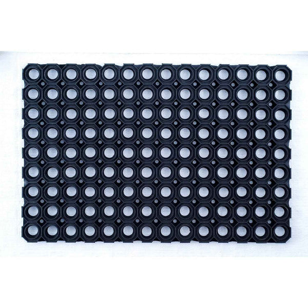 Ultralux Large Heavy Duty Rubber Floor Mat, Anti-Slip, 150x100cm, Drainage