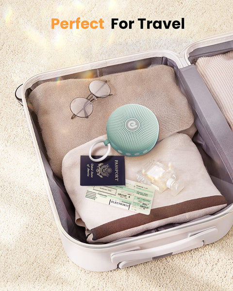 Dreamegg White Noise Machine, Portable Sound Machine Baby Features Powerful Battery, D11Max Sleep Aid Sound Machine for Baby Adults 21 Soothing Sounds for Sleeping Nursery Travel Gift USB Rechargeable