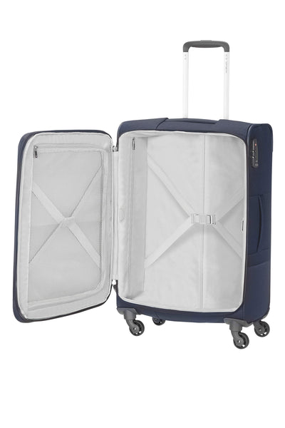 Samsonite Base Boost - Spinner S (L�nge 40 cm) Handkck, 55 cm, 39 l, Blue (Navy Blue)