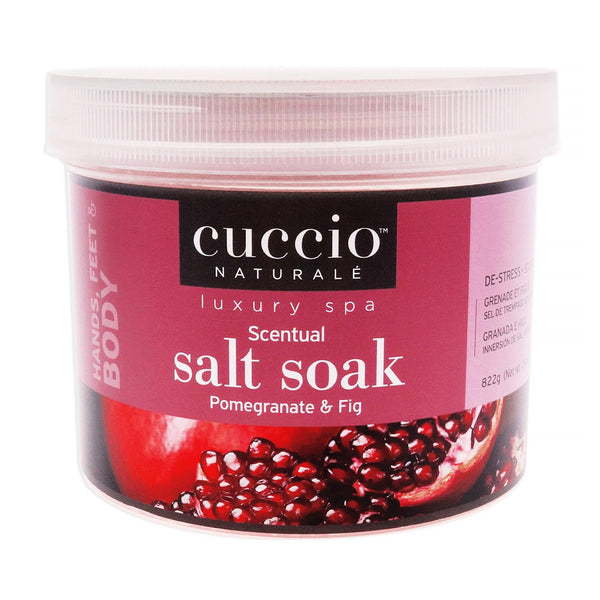 Pomegranate and Fig Scentual Salt Soaks 822g (29oz)