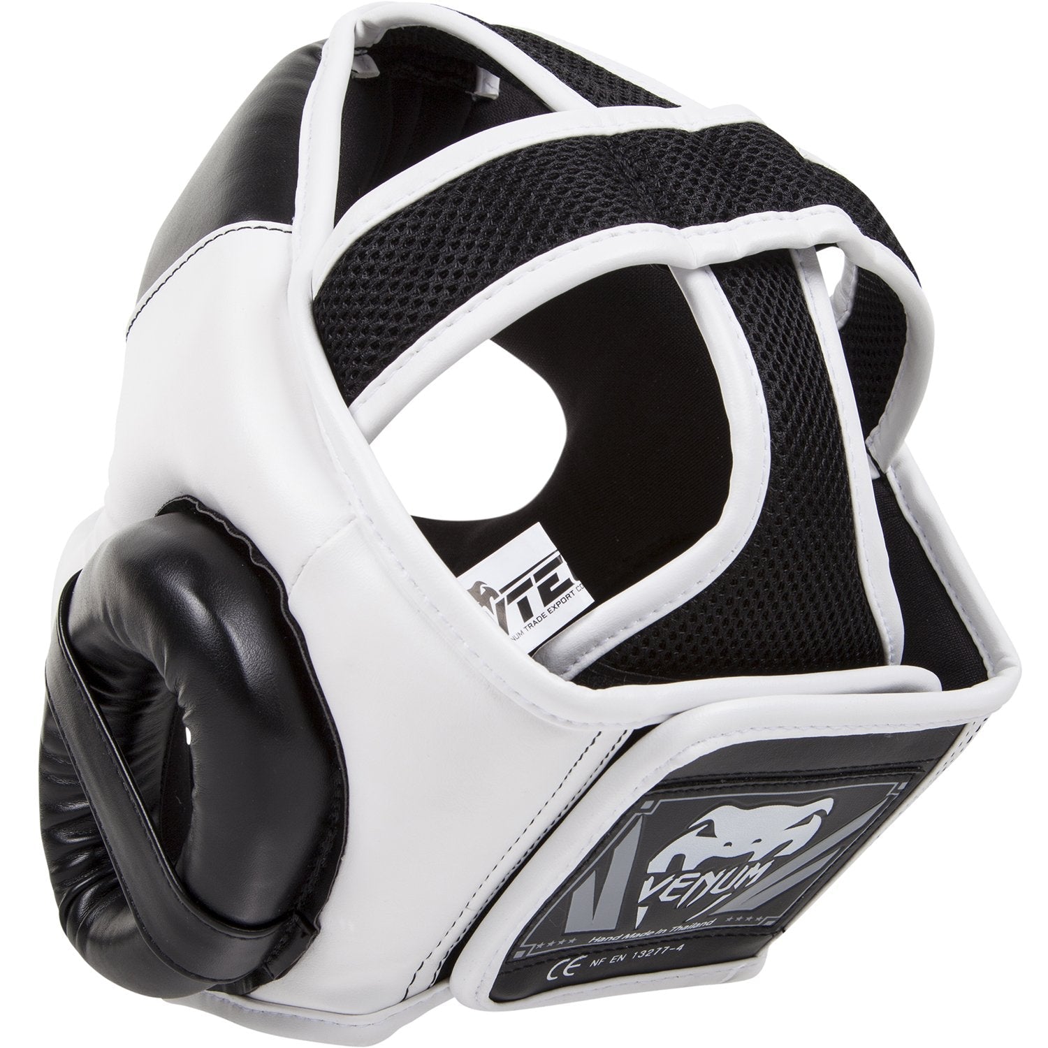 Venum, Challenger 2.0 Headgear, Men's, One Size, Black/White
