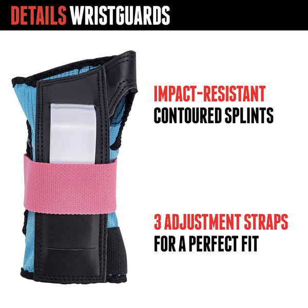 Triple 8 Saver Series 3-Pack Pad Set - Sunset