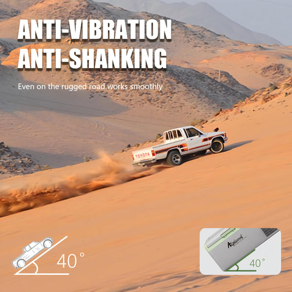 Alpicool C9PT 9L Compressor Car Fridge Freezer, DC 12v Camping Refrigerator, Portable Mini Cool Box for TruckCampervanRVBoat, -20℃ to 20℃