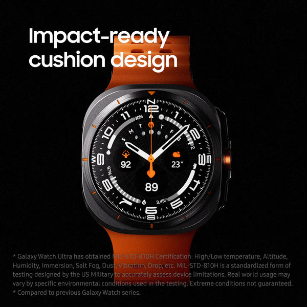 Samsung Galaxy Watch Ultra White with Galaxy AI, Smart Watch, Health Monitoring, Fitness Tracker, 47mm, LTE, 3 Year Manufacturer Extended Warranty (UK Version)