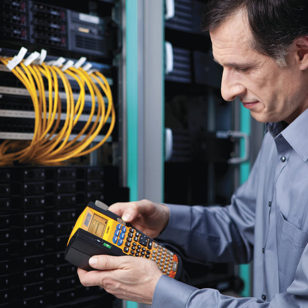 DYMO Rhino 4200 Industrial Label Maker | QWERTY Keyboard & Time-Saving Hot Keys | Durable Label Printer for Job Sites and Heavy-Duty Labelling Jobs