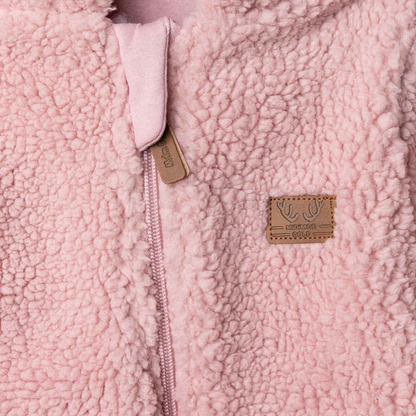 Midimod Newborn Welsoft Footed Jumpsuit - Pink