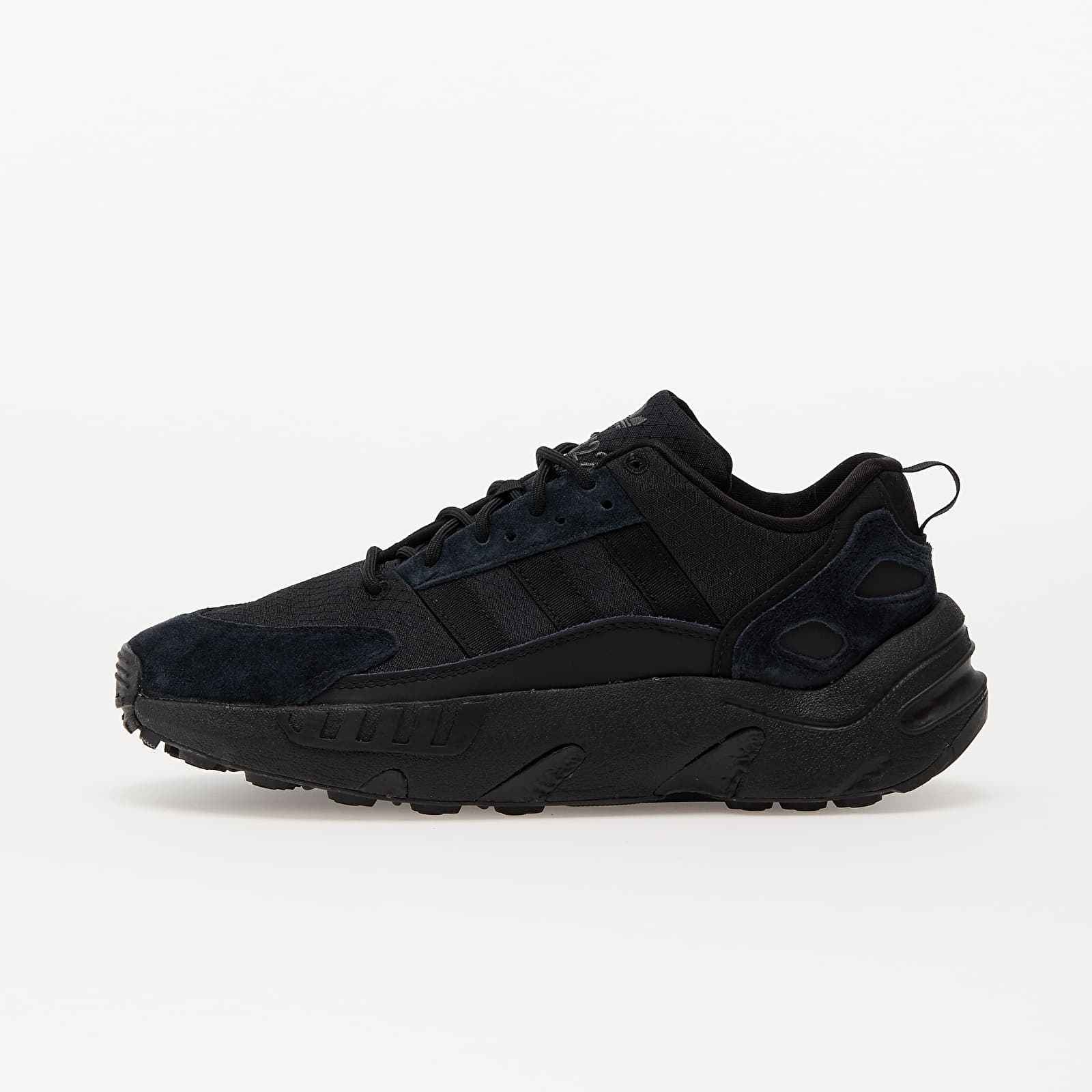 Adidas ZX 22 Boost Trainers Black Unisex Sneakers Size UK 5.5 EU 38.5