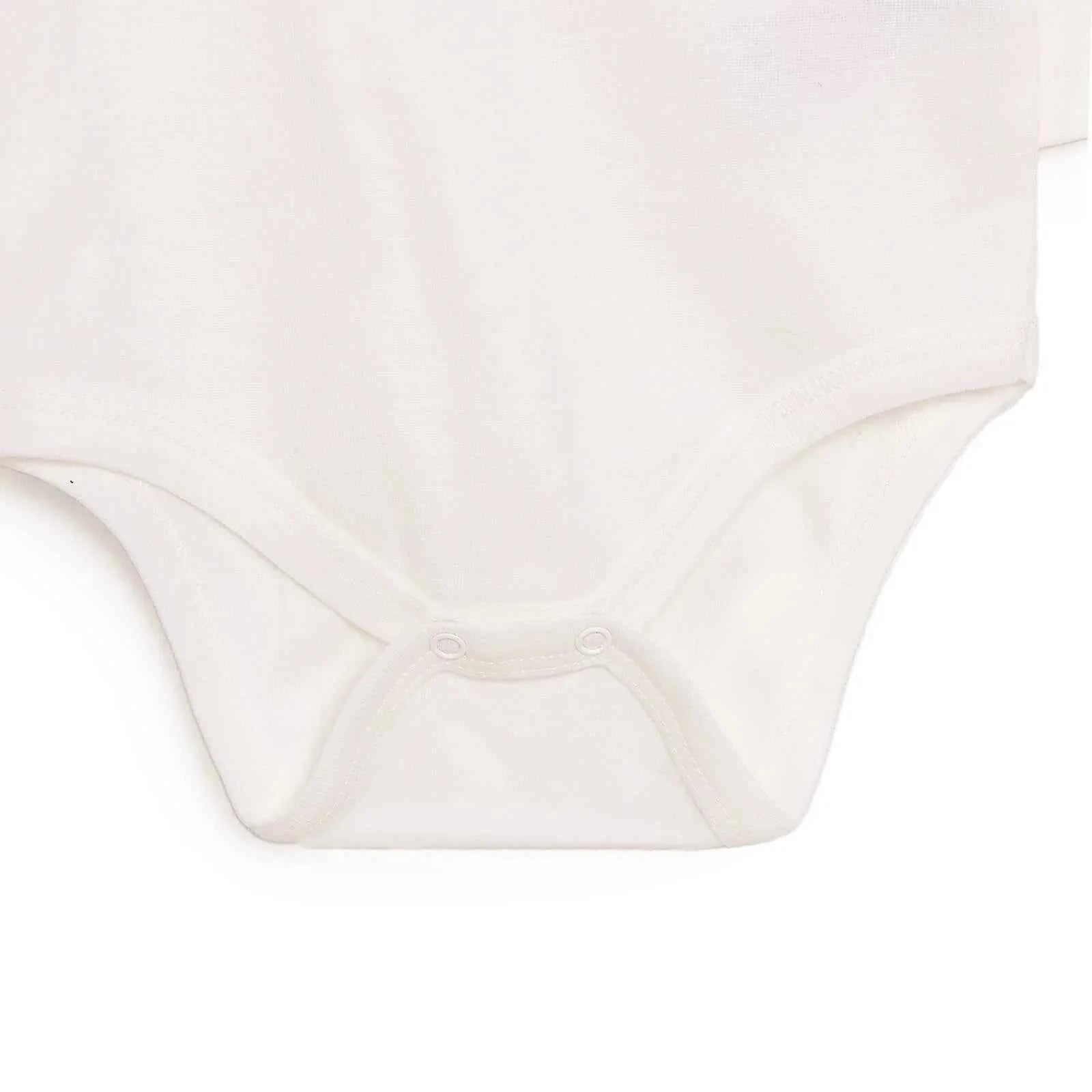 HelloBaby Baby Boy Long Sleeve Bodysuit - Beige