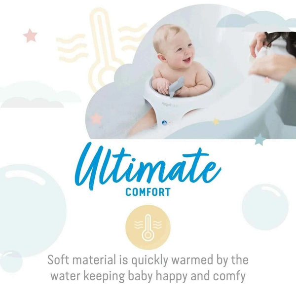 Angelcare Soft Touch Baby Bath Seat - Grey