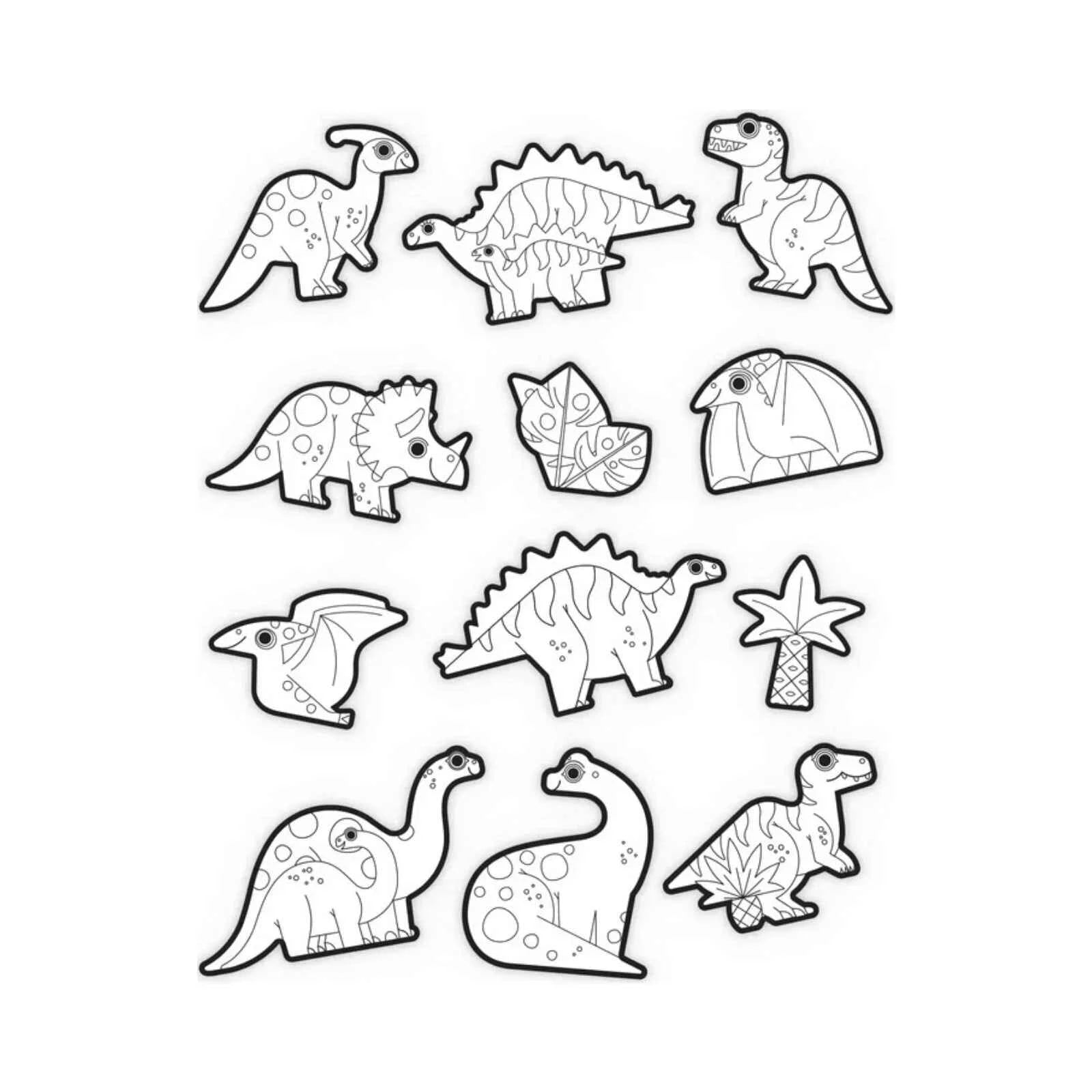 Crocodile Creek Dinosaurs Colouring Stickers