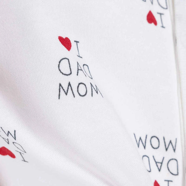 HelloBaby Newborn Baby Mom&Dad Jumpsuit- - Ecru