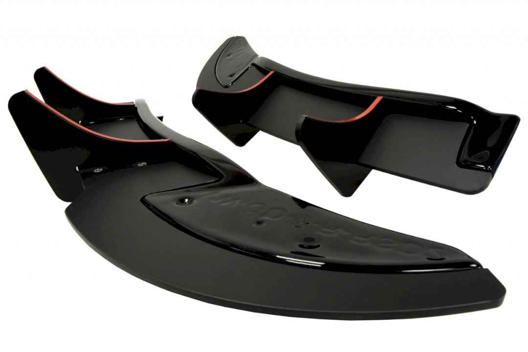 Maxton Design - REAR SPLITTER VW GOLF MK6 R (CNC) (2008-2012)