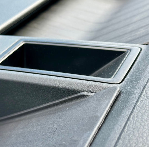 For MAN TGE / VW New Crafter Top Dashboard Rubber Inserts Mats - Non-Slip, Custom Fit, Durable Interior Accessory