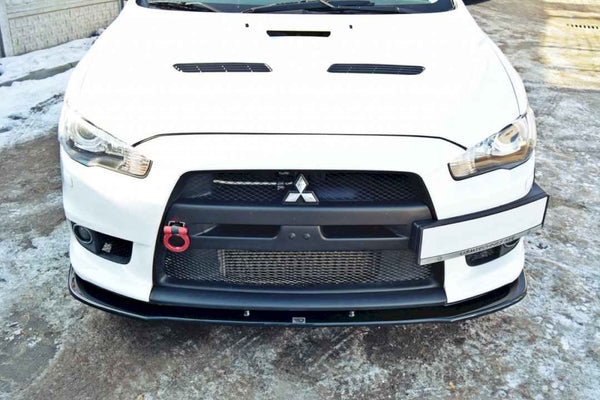 Maxton Design - FRONT SPLITTER V.1 MITSUBISHI LANCER EVO X (2007-2015)