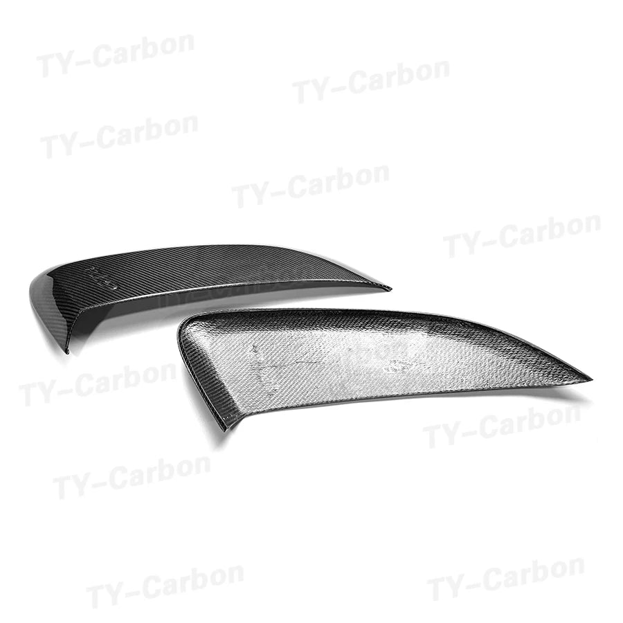 Real Carbon Fiber Side Vents For For Porsche 718 981 Boxster Cayman Car Accessories Side Air Vents 2pcs Grill Bodikit 2013-2023