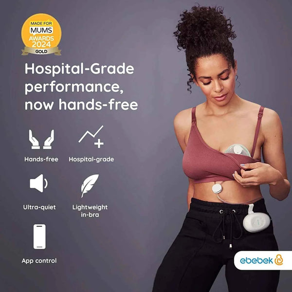 Elvie Stride Hands Free Double Electric Breast Pump