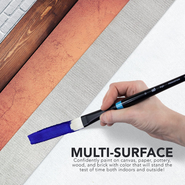 Daler-Rowney System3 150ml Acrylic Paint Process Set, 5 x Assorted Vibrant Colours, Multi-Surface, Ideal for Professional Artists & Students