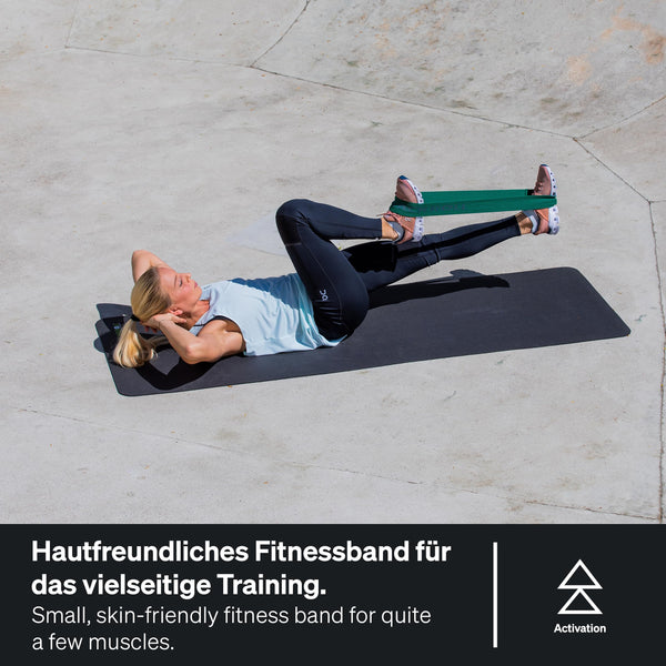 BLACKROLL? Loop Band (32 cm) | Resistance Band for Exercises Fitness and Training | Elastic Fabric Comfortable on the Skin | Home, Gym, Office, Park |