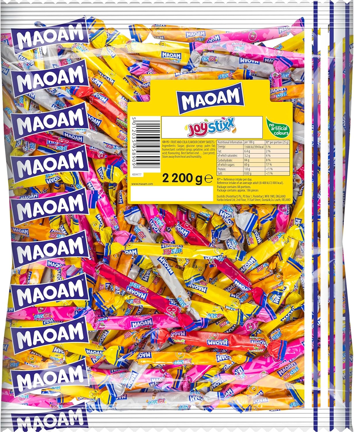 Maoam Joy Stixx, 2.2 kg, (Pack of 1)