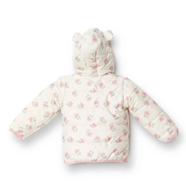 HelloBaby Floral Printed Girl Coat - Printed