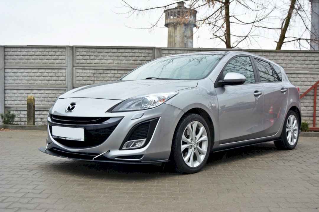 Maxton Design - FRONT RACING SPLITTER MAZDA 3 MK2 SPORT (PREFACE)