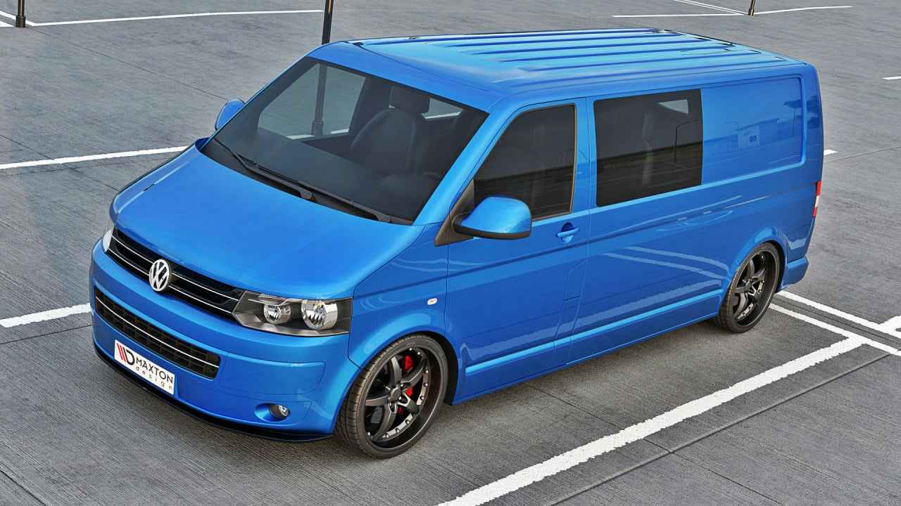 Maxton Design - FRONT SPLITTER VW T5 (FACELIFT) VER.2