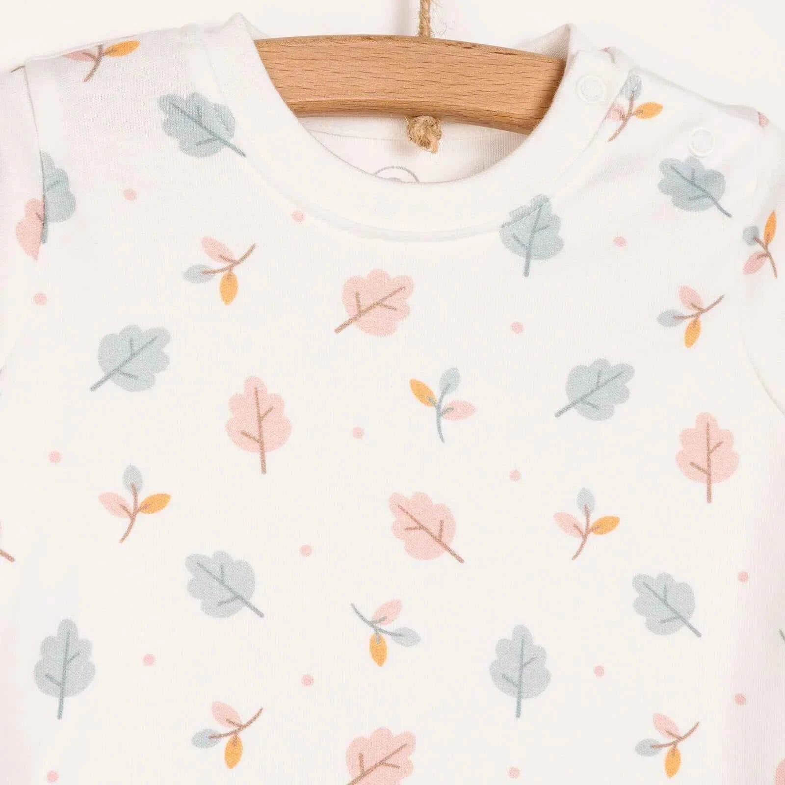 Pambuliq Baby Girl Long Sleeve Pyjamas Set - Pink