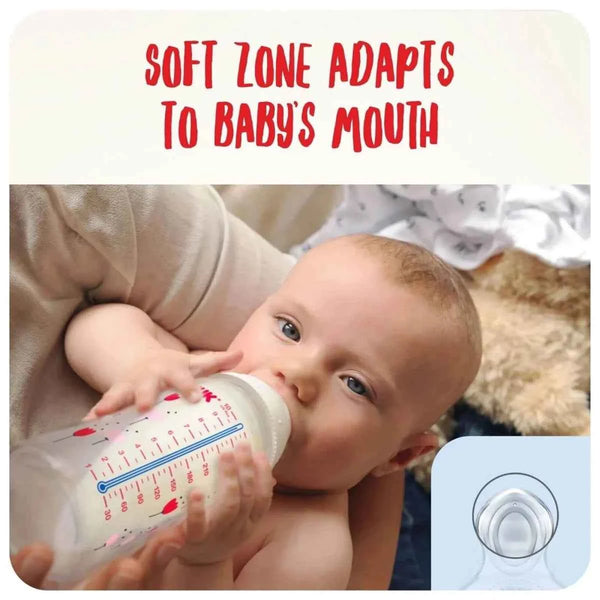 NUK First Choice+ Wide Latex Teats Medium Hole 6+ months