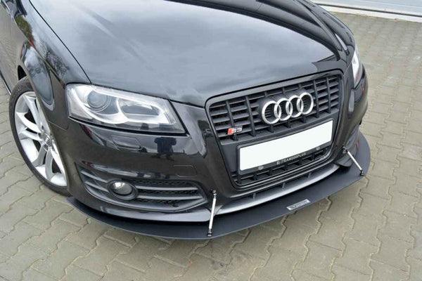 Maxton Design - FRONT RACING SPLITTER AUDI S3 8P (FACELIFT MODEL) 2009-2013