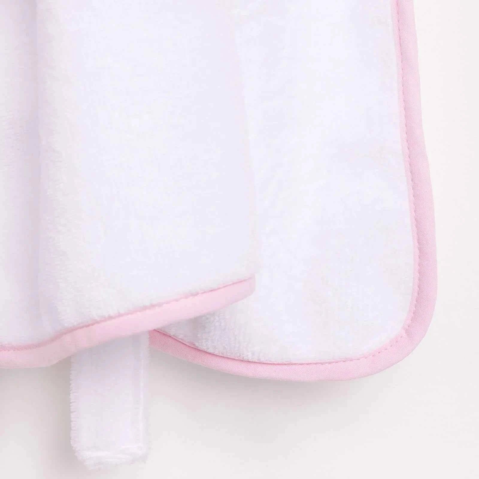 Mollia Girl Baby Bathrobe - White