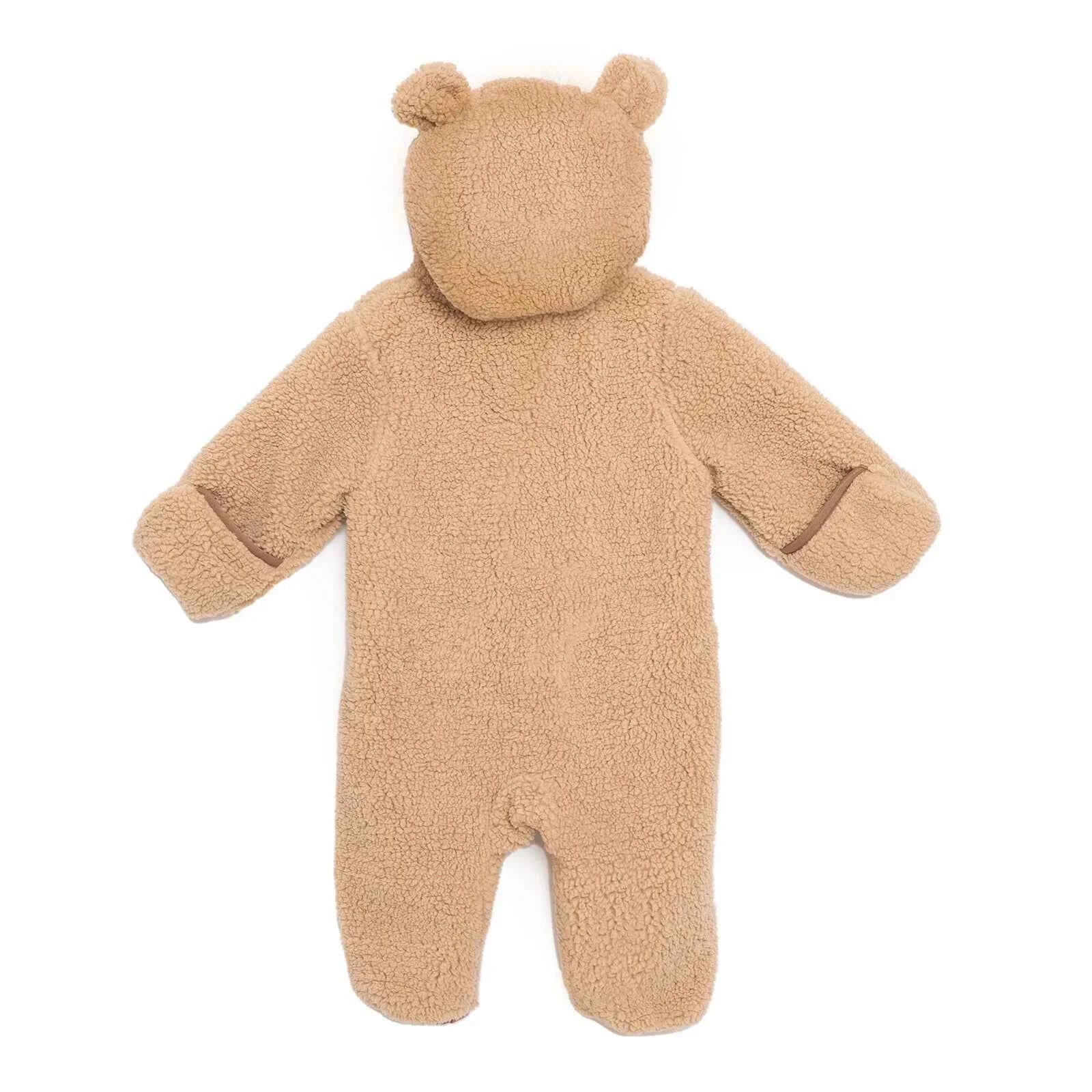 Midimod Newborn Boy Welsoft Jumpsuit - Beige