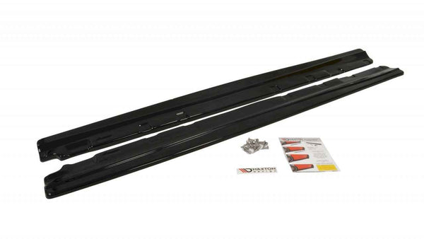 Maxton Design - SIDE SKIRTS DIFFUSERS MERCEDES C-CLASS W204 (FACELIFT) STANDARD (SALOON) 2010-2015