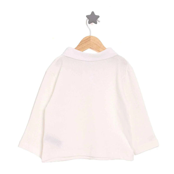 HelloBaby Long Sleeve T-shirt - White