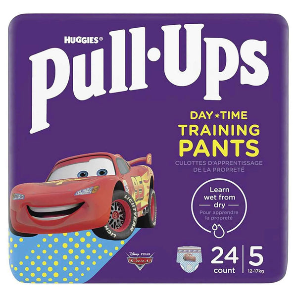 Huggies Pull-Ups Unisex Daytime Nappy Pants Size 5 - 24 Nappies