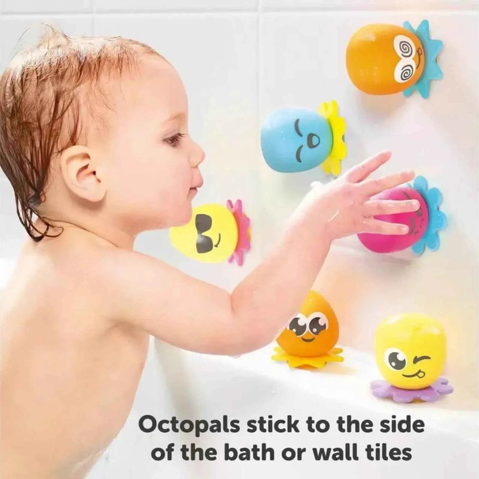 TOMY Toomies Octopals Number Sorting Baby Bath Toy