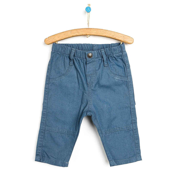 HelloBaby Basic Baby Boy Woven Pants - Dark Blue