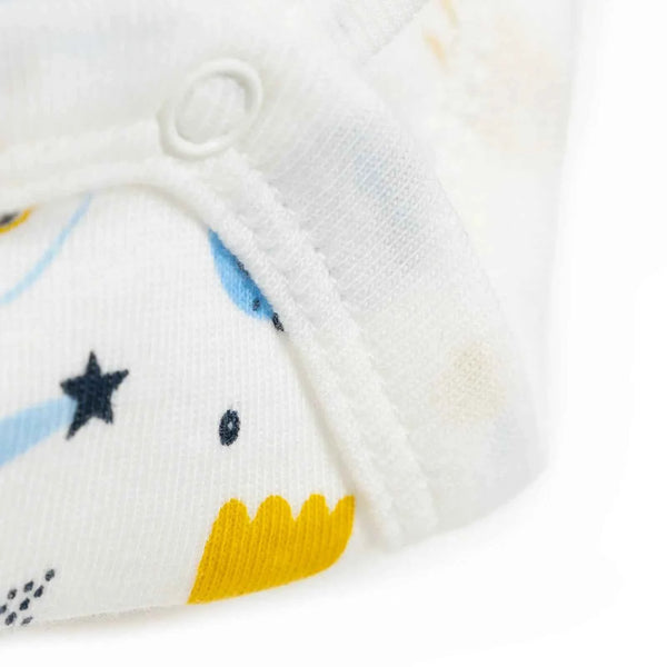 HelloBaby Baby Boy Short Sleeve  Body - White