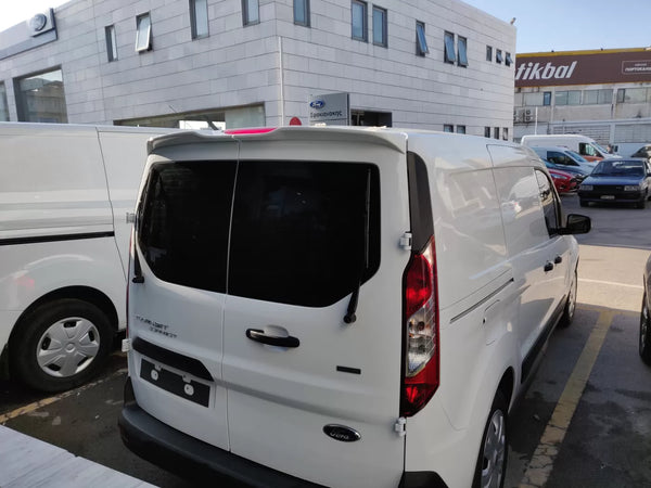 Motordrome Design Rear Wing Roof Spoiler Barn Doors Ford Transit Connect 2014+ PU