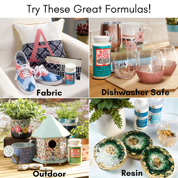 Mod Podge Gloss Waterbase Sealer, Glue and Finish - 64 oz