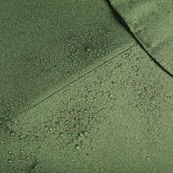 Alfresia 2.7 Metre Parasol - Round with Push Button Tilt, Outdoor Table Parasol Umbrella with Crank Handle, Garden Patio Sun Shade, Grey, Easy Assemble