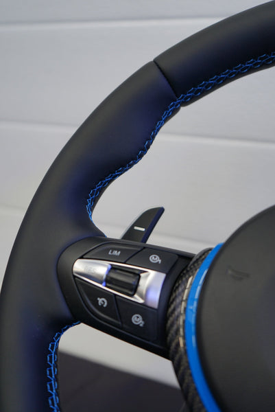 BMW 1, 2, 3, 4, 5 Series Custom Steering Wheel (IN STOCK - SWBMWF10)