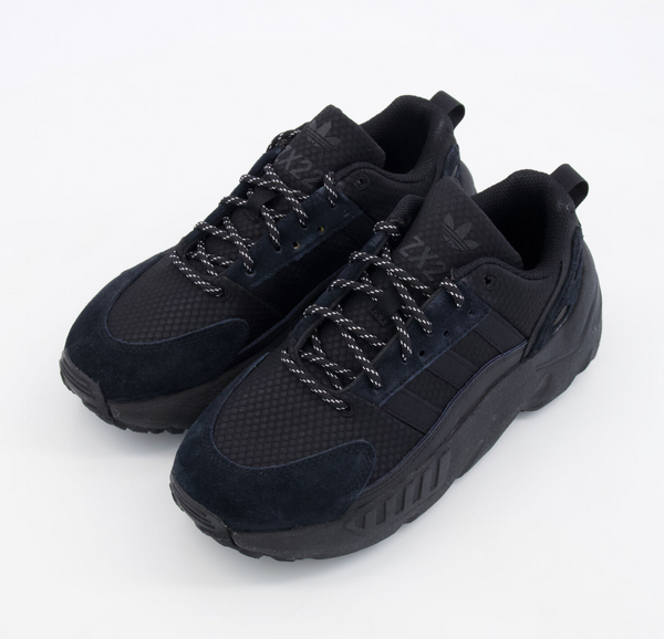 Adidas ZX 22 Boost Trainers Black Unisex Sneakers Size UK 5.5 EU 38.5