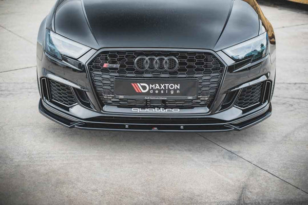 Maxton Design - FRONT SPLITTER V.4 AUDI (RS3 8V FACELIFT (2017-UP)
